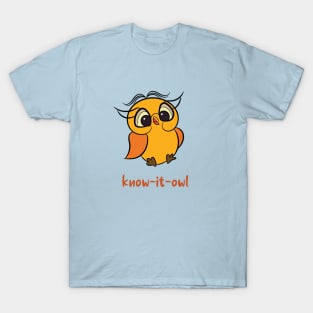 Owl - Know it Owl - Know it all T-Shirt